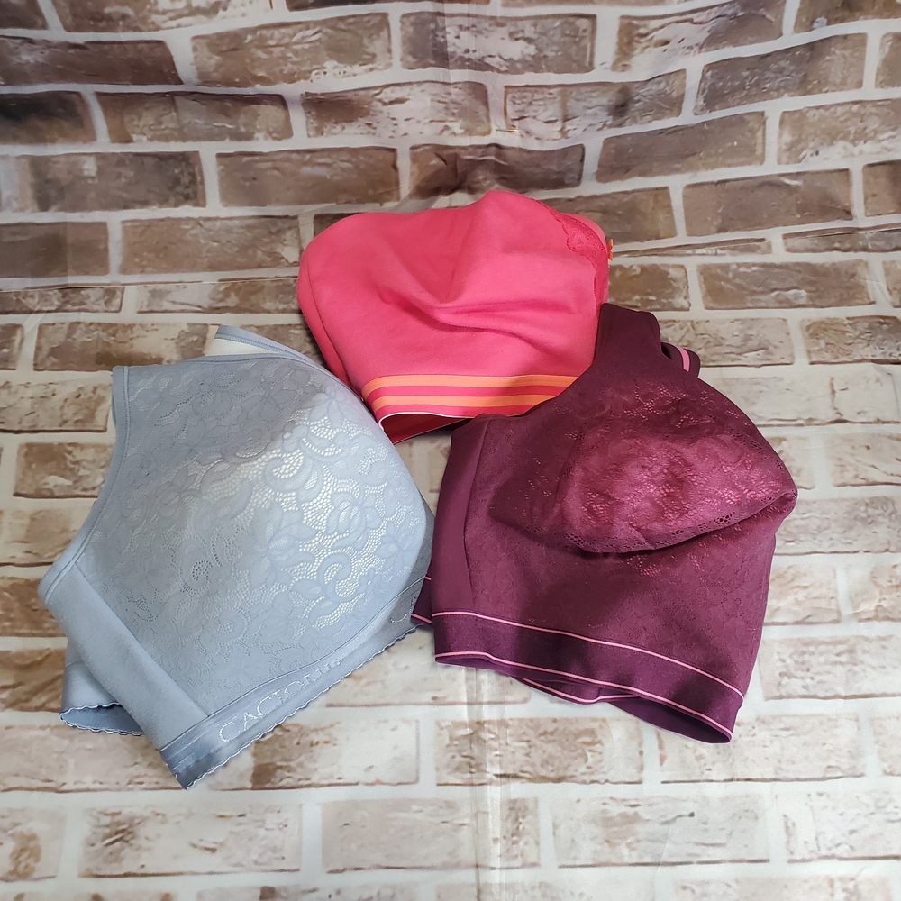 Cacique Bra 46DDD Lot Of 3